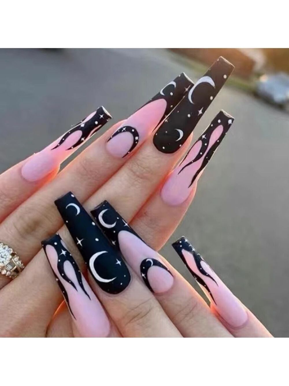Dark Magic - Nail Junkie - full artificial nail set